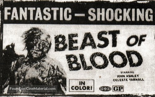 Beast of Blood - poster