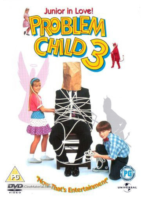 Problem Child 3: Junior in Love - British Movie Cover