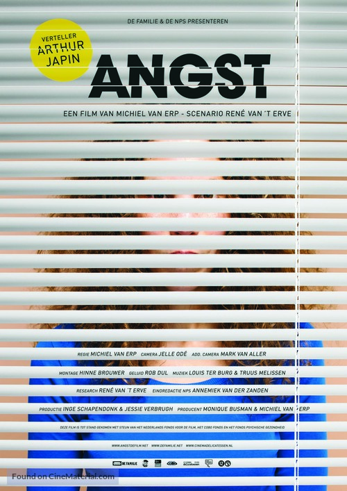 Angst - Dutch Movie Poster