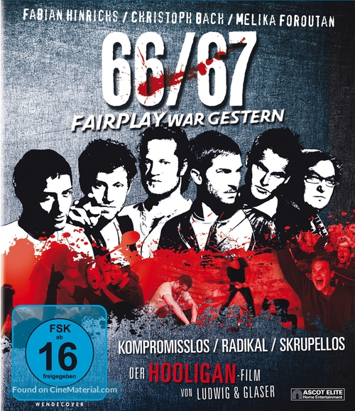 66/67 - German Blu-Ray movie cover