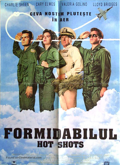 Hot Shots - Romanian Movie Poster