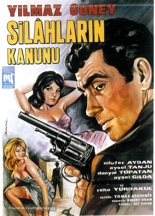 Silahlarin kanunu - Turkish Movie Poster