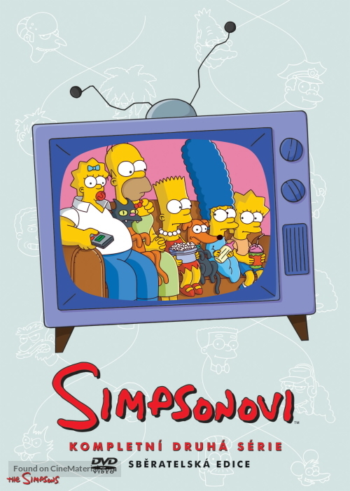 &quot;The Simpsons&quot; - Czech DVD movie cover