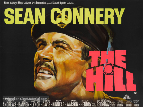 The Hill - British Movie Poster