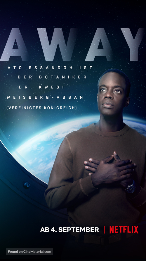 &quot;Away&quot; - Danish Movie Poster