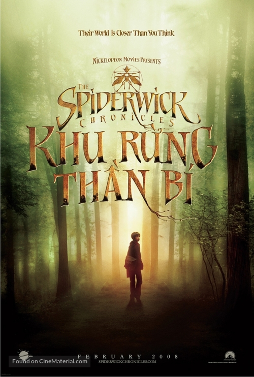The Spiderwick Chronicles - Vietnamese Movie Poster