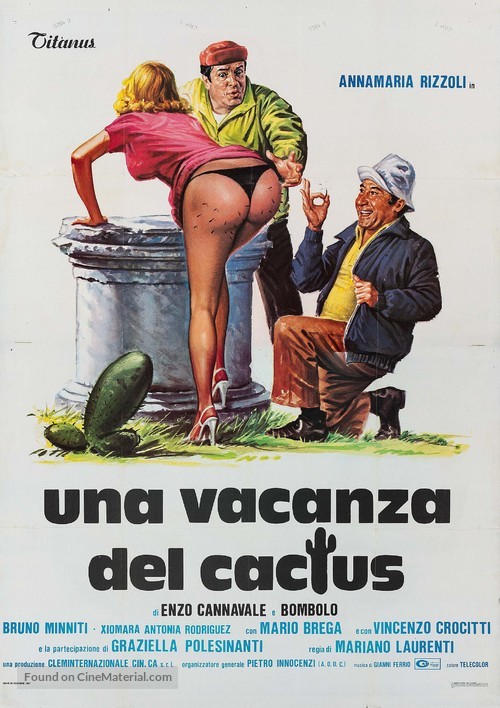 Una vacanza del cactus - Italian Movie Poster