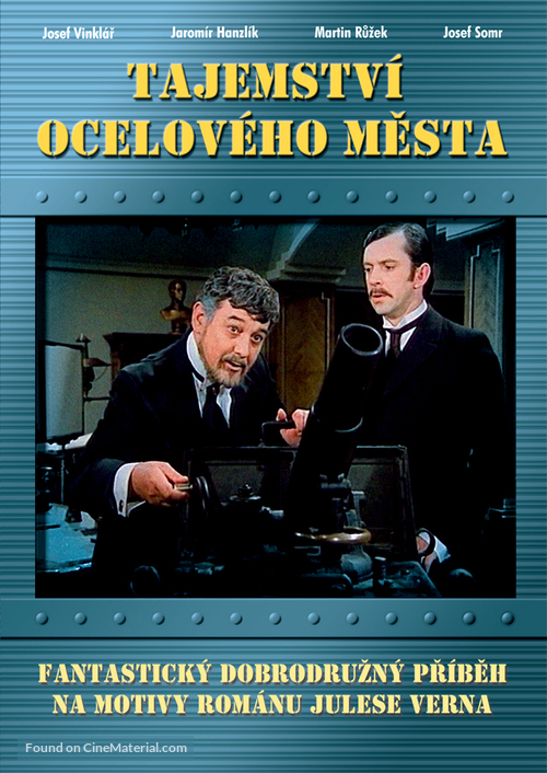 Tajemstv&iacute; ocelov&eacute;ho mesta - Czech DVD movie cover