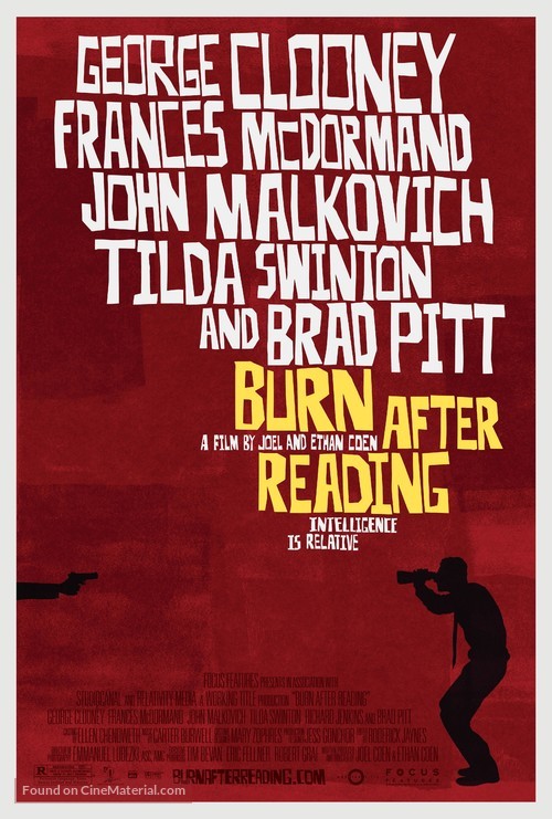 Burn After Reading - Movie Poster