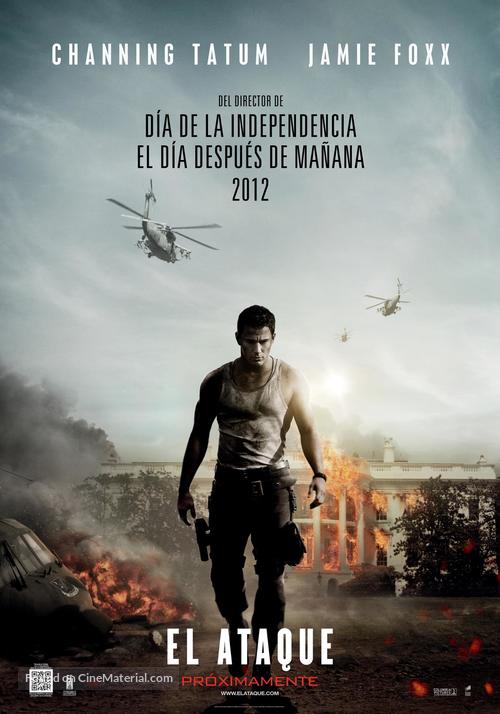 White House Down - Argentinian Movie Poster