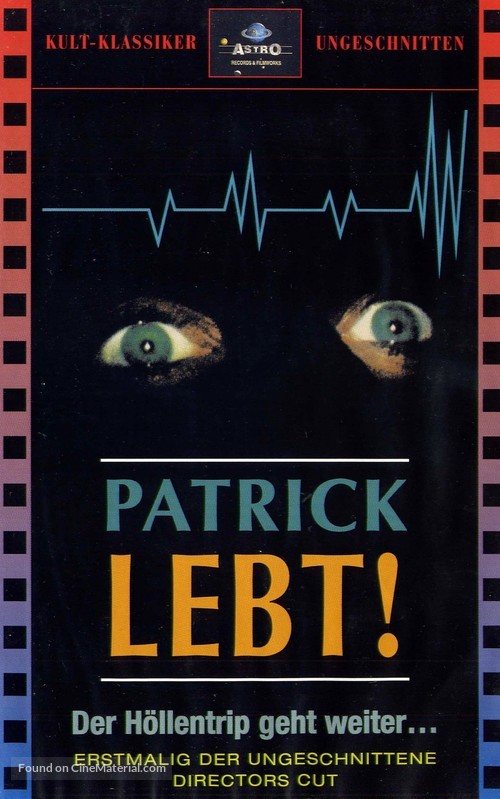 Patrick vive ancora - German VHS movie cover