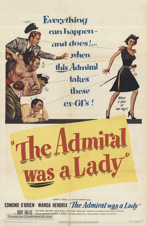 The Admiral Was a Lady - Movie Poster