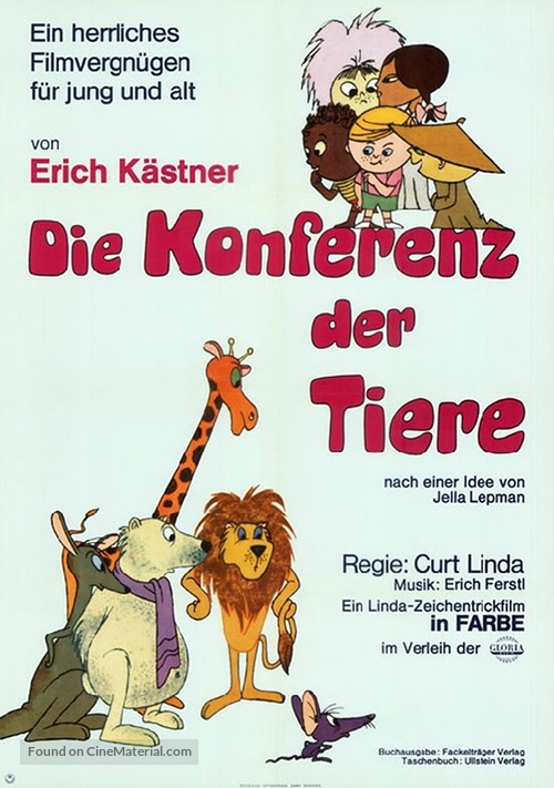 Die Konferenz der Tiere - German Movie Poster