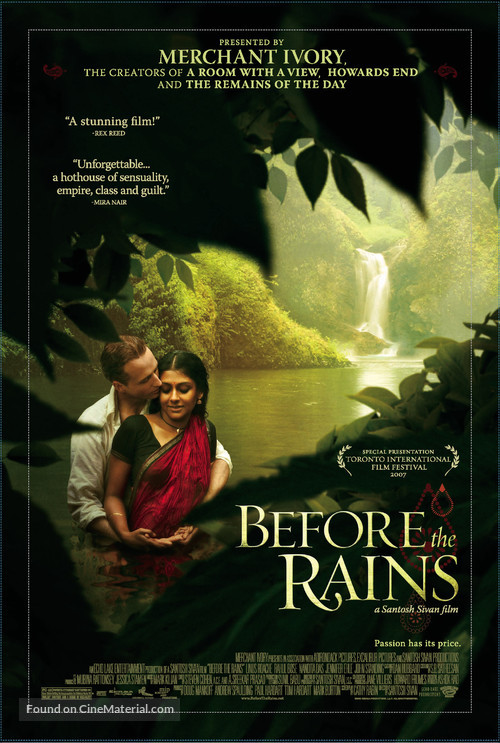 Before the Rains - Canadian poster
