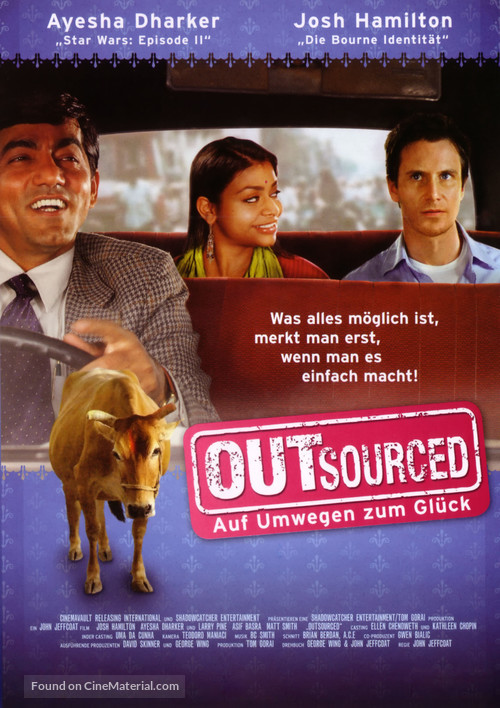 Outsourced - German Movie Poster