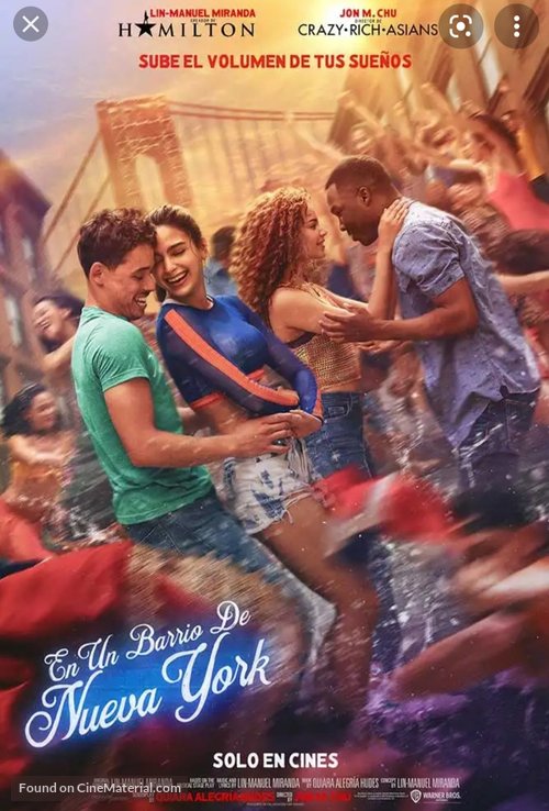 In the Heights - Spanish Movie Poster