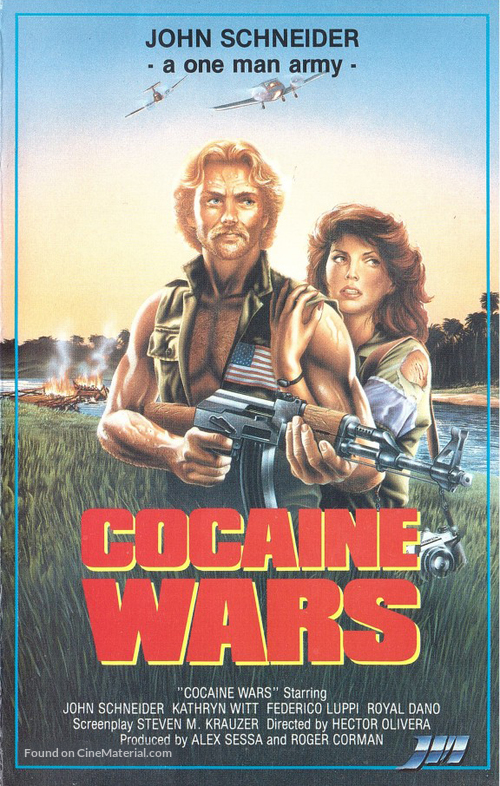 Cocaine Wars - Finnish VHS movie cover