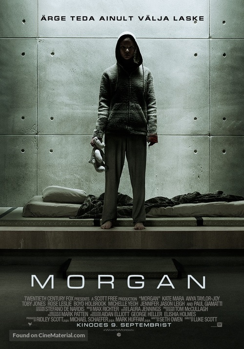 Morgan - Estonian Movie Poster