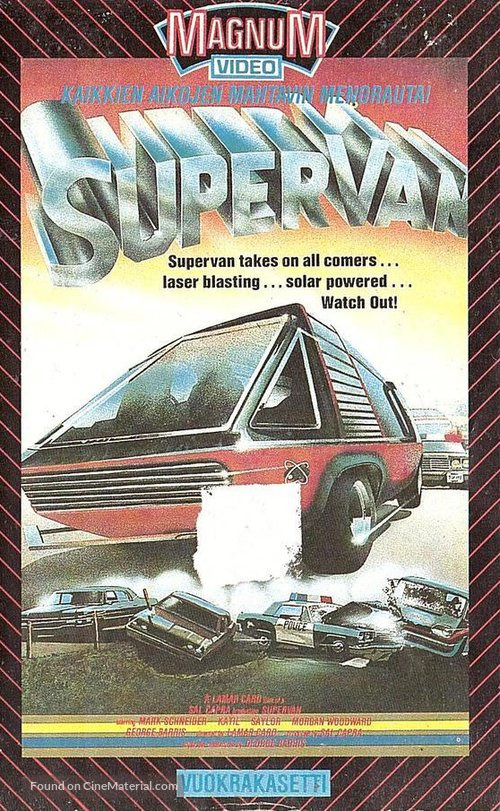 Supervan - Finnish VHS movie cover