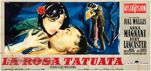 The Rose Tattoo - Italian Movie Poster