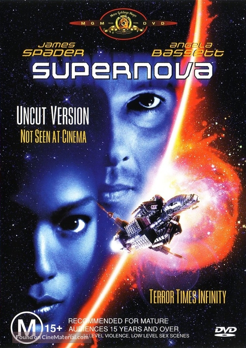 Supernova - Australian DVD movie cover