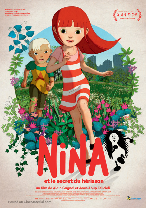 Nina et le secret du h&eacute;risson - Swiss Movie Poster