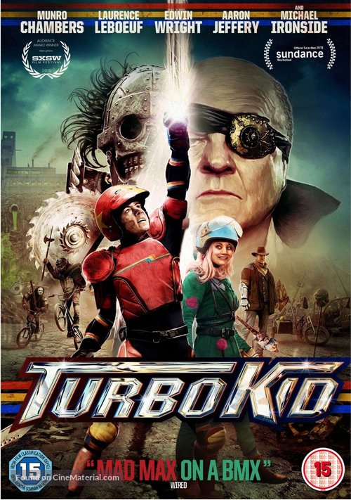 Turbo Kid - British DVD movie cover