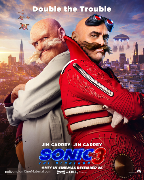 Sonic the Hedgehog 3 - New Zealand Movie Poster