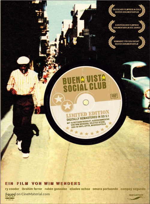 Buena Vista Social Club - German DVD movie cover