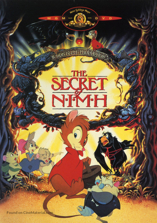 The Secret of NIMH - DVD movie cover