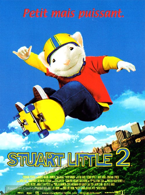 Stuart Little 2 - French Movie Poster