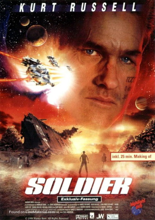 Soldier - German Movie Cover