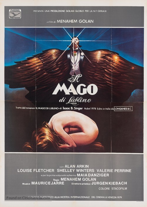 The Magician of Lublin - Italian Movie Poster