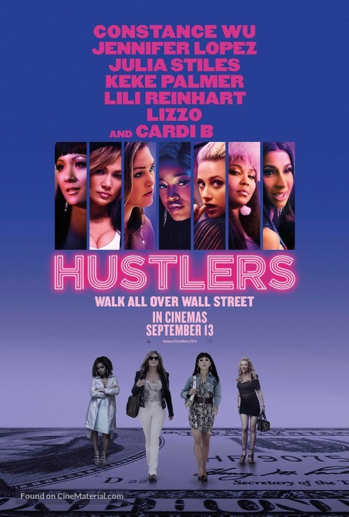 Hustlers - British Movie Poster