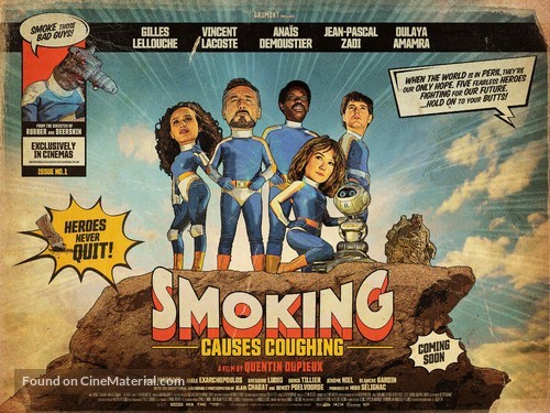 Fumer fait tousser - British Movie Poster