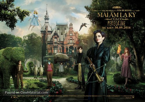 Miss Peregrine&#039;s Home for Peculiar Children - Vietnamese Movie Poster