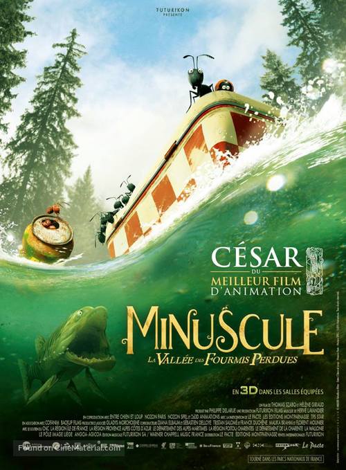 Minuscule - La vall&eacute;e des fourmis perdues - French Movie Poster