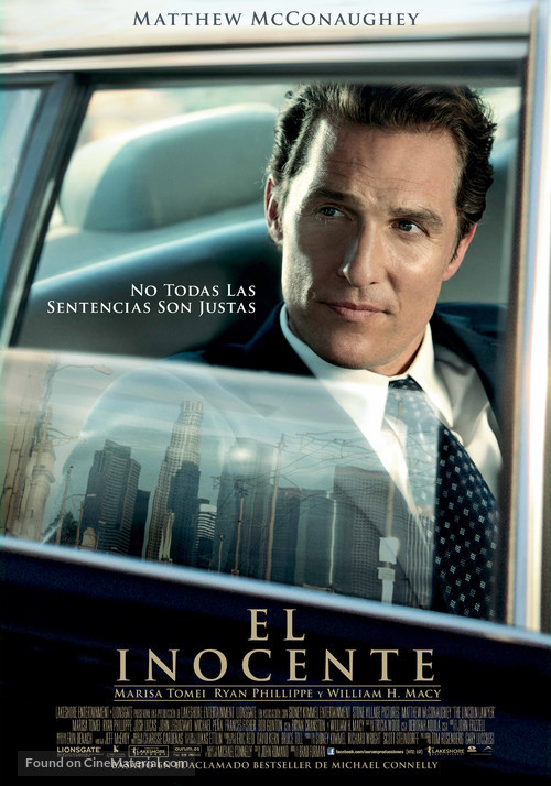 The Lincoln Lawyer - Spanish Movie Poster