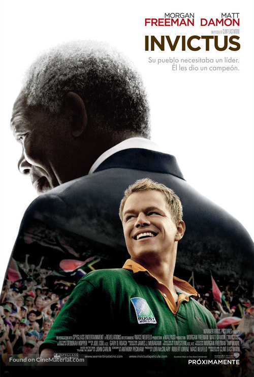 Invictus - Argentinian Movie Poster