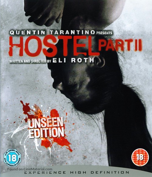 Hostel: Part II - British Movie Cover