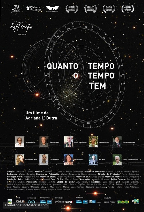 Quanto Tempo o Tempo Tem - Brazilian Movie Poster