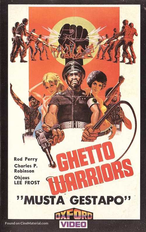 The Black Gestapo - Finnish VHS movie cover