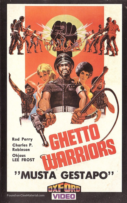 The Black Gestapo - Finnish VHS movie cover