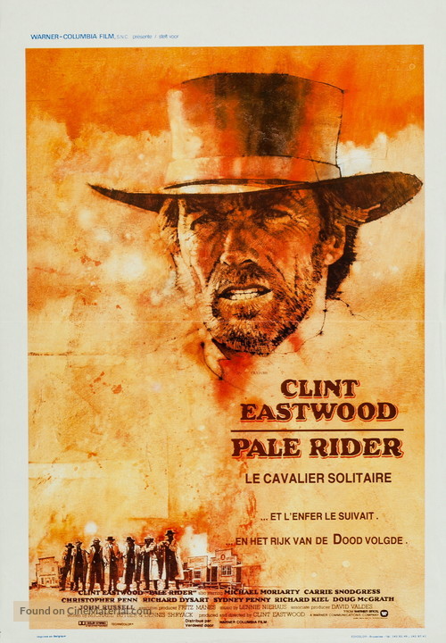 Pale Rider - Belgian Movie Poster