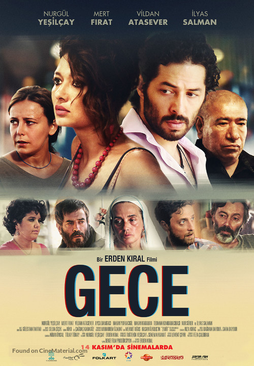 Gece - Turkish Movie Poster