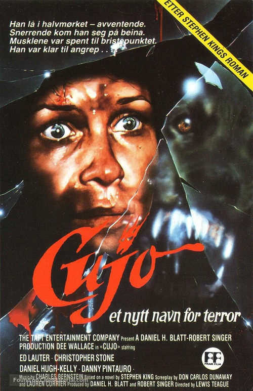 Cujo - Norwegian Movie Cover