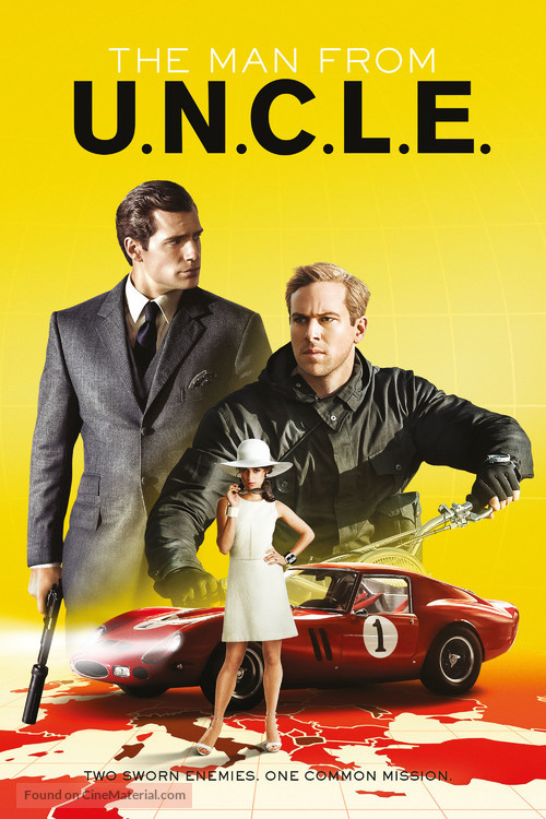 The Man from U.N.C.L.E. - DVD movie cover