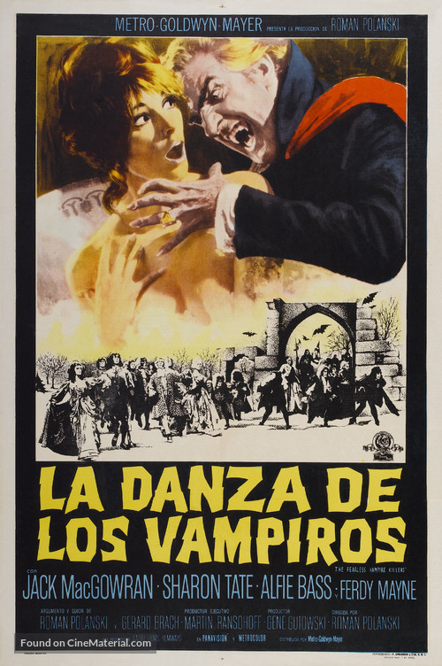 Dance of the Vampires - Argentinian Movie Poster