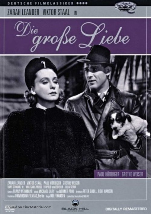 Gro&szlig;e Liebe, Die - German Movie Cover