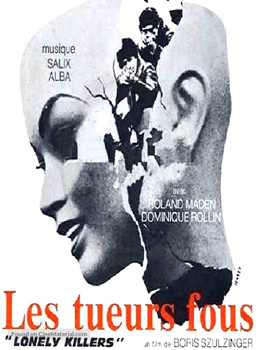 Les tueurs fous - French Movie Poster
